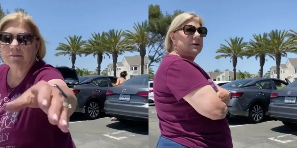Parking Lot Karen In Viral Tiktok Video